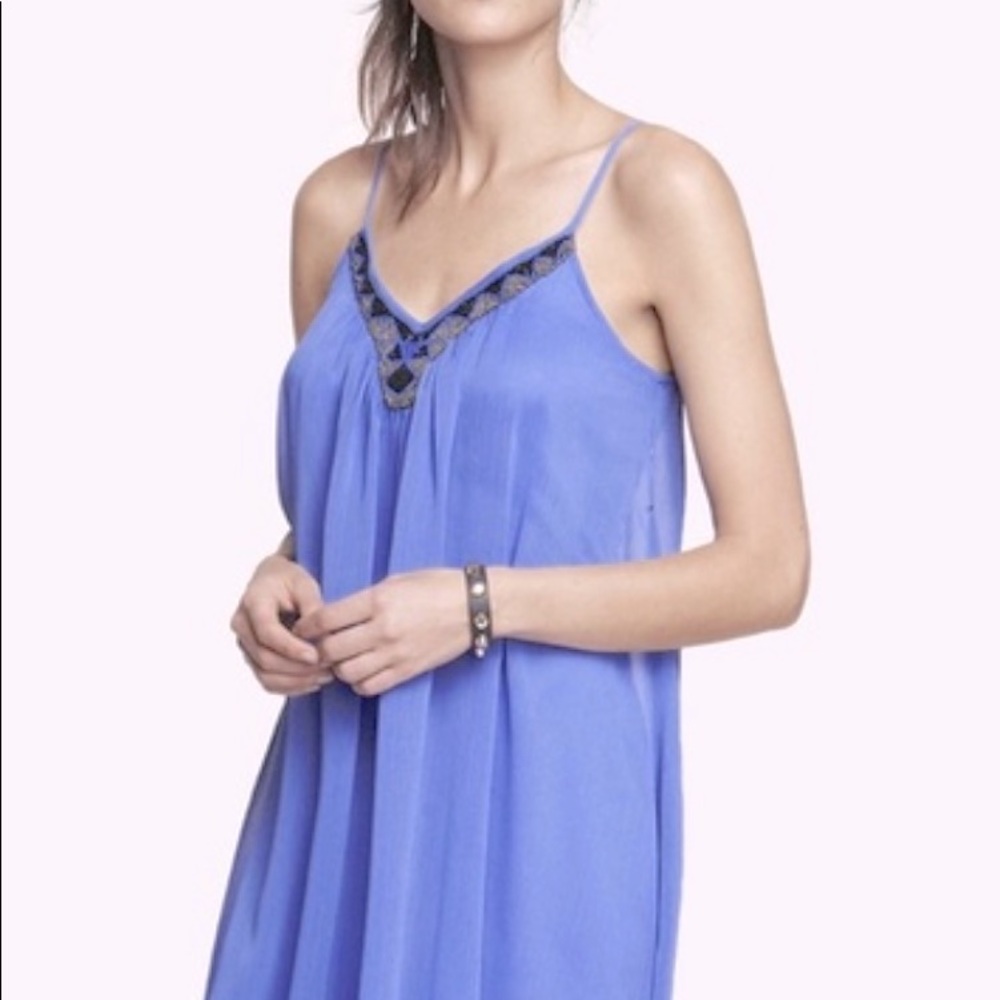 Express szM beautiful blue 💙 beaded 👗